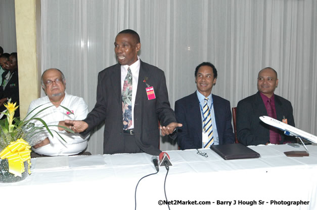 Delta Air Lines Inaugural Flight From New York's JFK Airport to Sangster International Airport, Montego Bay, Jamaica - June 9, 2007 - Sangster International Airport - Montego Bay, St James, Jamaica W.I. - MBJ Limited - Transforming Sangster International Airport into a world class facility - Photographs by Net2Market.com - Negril Travel Guide, Negril Jamaica WI - http://www.negriltravelguide.com - info@negriltravelguide.com...!