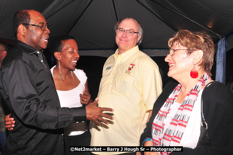 Minister of Tourism, Edmund Bartlett @ Jamaica Jazz and Blues Festival 2009 - Presented by Air Jamaica - Saturday, January 24, 2009 - Venue at the Aqueduct on Rose Hall Resort &amp; Country Club, Montego Bay, Jamaica - Thursday, January 22 - Saturday, January 24, 2009 - Photographs by Net2Market.com - Barry J. Hough Sr, Photographer/Photojournalist - Negril Travel Guide, Negril Jamaica WI - http://www.negriltravelguide.com - info@negriltravelguide.com...!