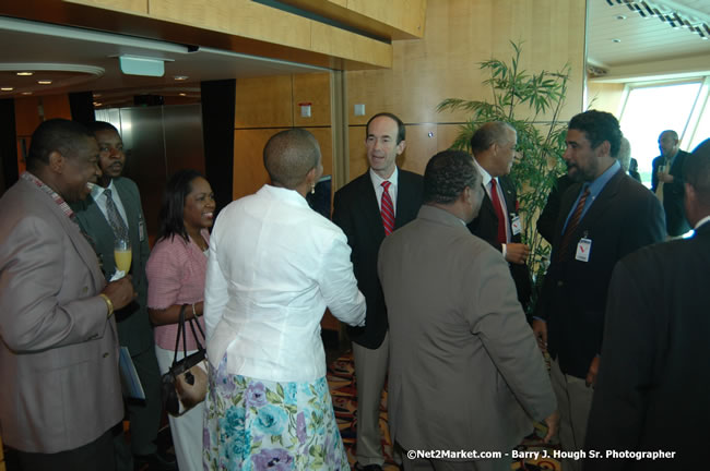 MS Freedom Of The Seas [Royal Caribbean International's - Newest Vessel] Plaques &amp; Keys Ceremony in order to commemorate its first arrival at the Port Montego Bay Photos - Negril Travel Guide, Negril Jamaica WI - http://www.negriltravelguide.com - info@negriltravelguide.com...!