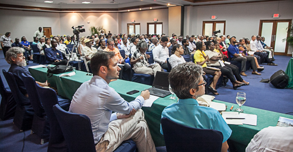 Building With Nature - environmentally sound solutions to beach erosion sponsored by the Negril Chamber of Commerce, Wednesday, August 10, 2016 at Swept Away in Negril.