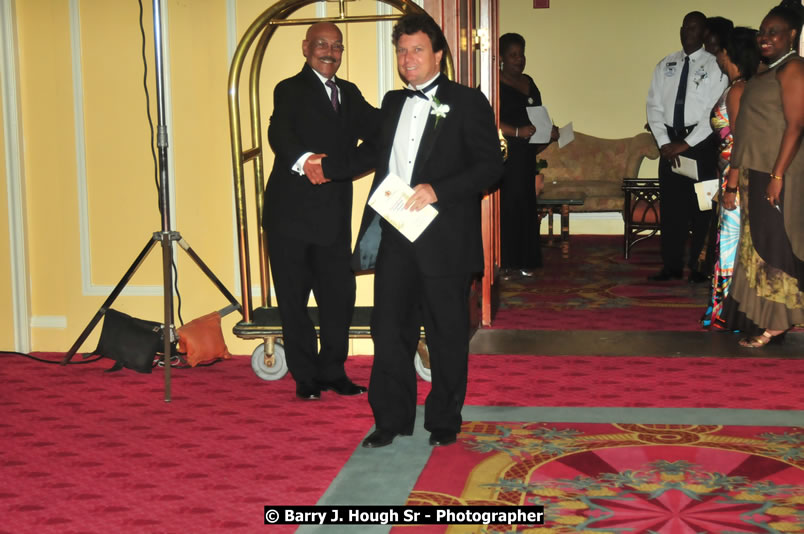 The Ministry of Tourism - Tourism Service Excellence Awards Ceremony held at the Ritz Carlton Rose Rall Golf and Spa Resort, Montego Bay on Friday, April 24, 2009 - Photographs by Net2Market.com - Barry J. Hough Sr. Photojournalist/Photograper - Photographs taken with a Nikon D300 - Negril Travel Guide, Negril Jamaica WI - http://www.negriltravelguide.com - info@negriltravelguide.com...!