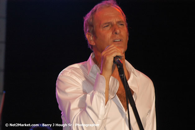 Michael Bolton - Air Jamaica Jazz & Blues Festival 2007 - The Art of Music -  Thursday, January 25th - 10th Anniversary - Air Jamaica Jazz & Blues Festival 2007 - The Art of Music - Tuesday, January 23 - Saturday, January 27, 2007, The Aqueduct on Rose Hall, Montego Bay, Jamaica - Negril Travel Guide, Negril Jamaica WI - http://www.negriltravelguide.com - info@negriltravelguide.com...!