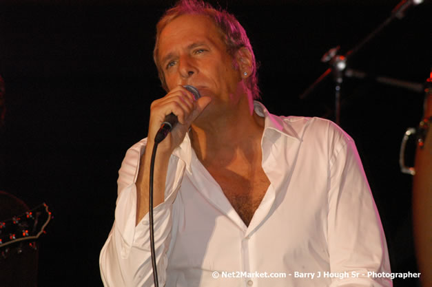 Michael Bolton - Air Jamaica Jazz & Blues Festival 2007 - The Art of Music -  Thursday, January 25th - 10th Anniversary - Air Jamaica Jazz & Blues Festival 2007 - The Art of Music - Tuesday, January 23 - Saturday, January 27, 2007, The Aqueduct on Rose Hall, Montego Bay, Jamaica - Negril Travel Guide, Negril Jamaica WI - http://www.negriltravelguide.com - info@negriltravelguide.com...!