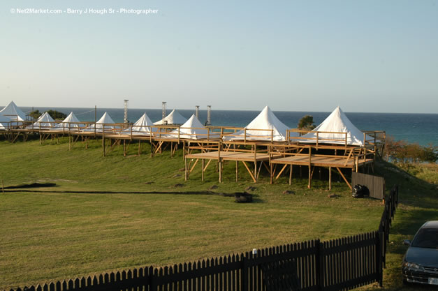 The Aqueduct Venue Under Construction - Monday, January 22th - 10th Anniversary - Air Jamaica Jazz & Blues Festival 2007 - The Art of Music - Tuesday, January 23 - Saturday, January 27, 2007, The Aqueduct on Rose Hall, Montego Bay, Jamaica - Negril Travel Guide, Negril Jamaica WI - http://www.negriltravelguide.com - info@negriltravelguide.com...!