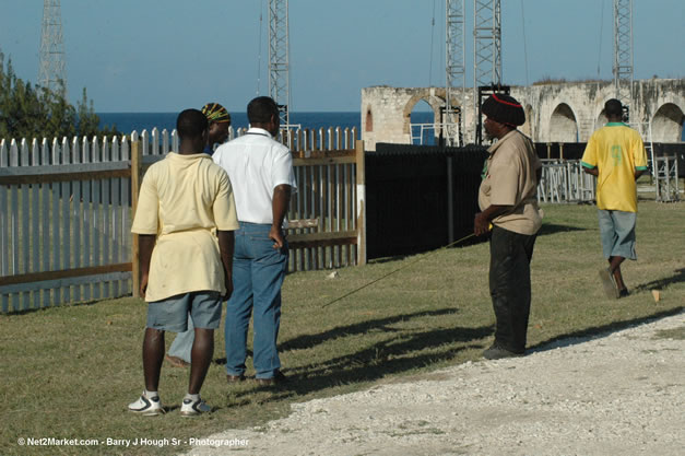 TurnKey Production's Office & Aqueduct Venue Under Construction - Tuesday, January 16th - 10th Anniversary - Air Jamaica Jazz & Blues Festival 2007 - The Art of Music - Tuesday, January 23 - Saturday, January 27, 2007, The Aqueduct on Rose Hall, Montego Bay, Jamaica - Negril Travel Guide, Negril Jamaica WI - http://www.negriltravelguide.com - info@negriltravelguide.com...!