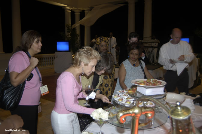 The Ritz Carlton Caribbean Cocktail Reception, Montego Bay - Caribbean MarketPlace 2005 by the Caribbean Hotel Association - Negril Travel Guide, Negril Jamaica WI - http://www.negriltravelguide.com - info@negriltravelguide.com...!