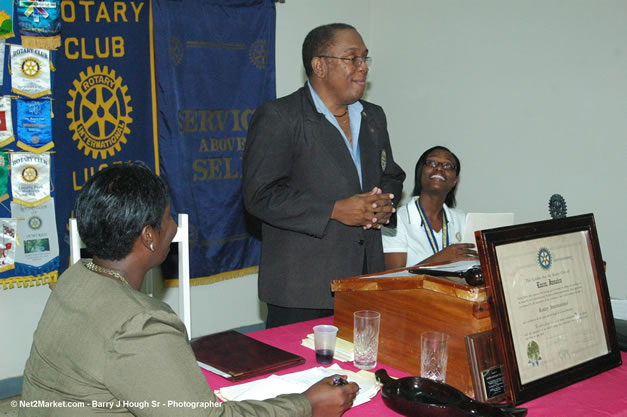 Lucea Rotary Club Dinner & Meeting - West Palm Hotel, Lucea - Caribbean Medical Mission, Wednesday, October 18, 2006 - Negril Travel Guide, Negril Jamaica WI - http://www.negriltravelguide.com - info@negriltravelguide.com...!