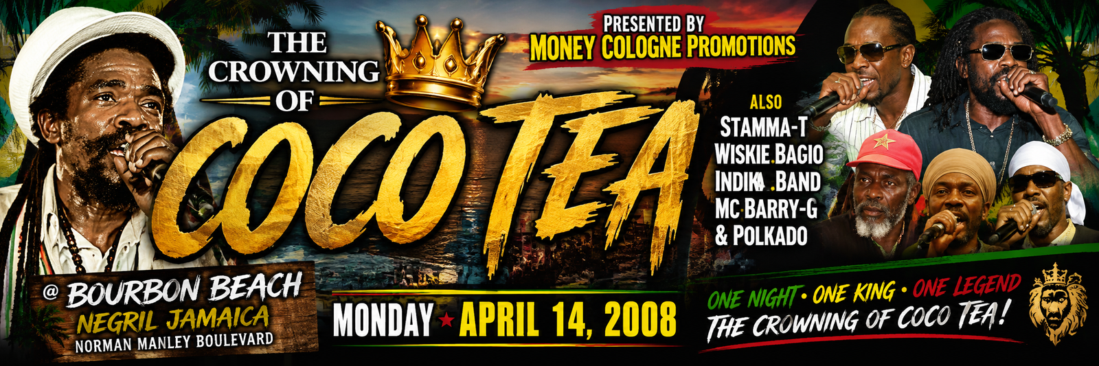 The Crowning of Coco Tea @ Bourbon Beach - Monday, April 14, 2008
