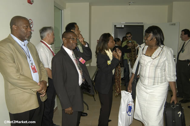 Delta Air Lines Inaugural Flight From New York's JFK Airport to Sangster International Airport, Montego Bay, Jamaica - June 9, 2007 - Sangster International Airport - Montego Bay, St James, Jamaica W.I. - MBJ Limited - Transforming Sangster International Airport into a world class facility - Photographs by Net2Market.com - Negril Travel Guide, Negril Jamaica WI - http://www.negriltravelguide.com - info@negriltravelguide.com...!