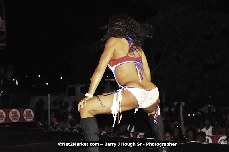 International Dancehall Queen Competition - Big Head Promotions Presents the Red Label Wine Dancehall Queen Competition - Saturday, July 26, 2008 @ Pier One, Montego Bay, Jamaica W.I. - Photographs by Net2Market.com - Barry J. Hough Sr. Photojournalist/Photograper - Photographs taken with a Nikon D300 - Negril Travel Guide, Negril Jamaica WI - http://www.negriltravelguide.com - info@negriltravelguide.com...!