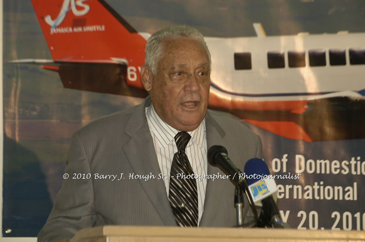 Jamaica Air Shuttle Launch @ MBJ Airports Limited, Wednesday, January 20, 2010, Sangster International Airport, Montego Bay, St. James, Jamaica W.I. - Photographs by Net2Market.com - Barry J. Hough Sr, Photographer/Photojournalist - The Negril Travel Guide - Negril's and Jamaica's Number One Concert Photography Web Site with over 40,000 Jamaican Concert photographs Published -  Negril Travel Guide, Negril Jamaica WI - http://www.negriltravelguide.com - info@negriltravelguide.com...!