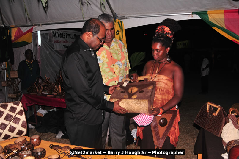 Minister of Tourism, Edmund Bartlett @ Jamaica Jazz and Blues Festival 2009 - Presented by Air Jamaica - Saturday, January 24, 2009 - Venue at the Aqueduct on Rose Hall Resort &amp; Country Club, Montego Bay, Jamaica - Thursday, January 22 - Saturday, January 24, 2009 - Photographs by Net2Market.com - Barry J. Hough Sr, Photographer/Photojournalist - Negril Travel Guide, Negril Jamaica WI - http://www.negriltravelguide.com - info@negriltravelguide.com...!