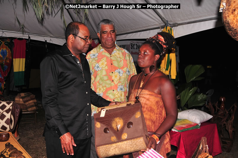 Minister of Tourism, Edmund Bartlett @ Jamaica Jazz and Blues Festival 2009 - Presented by Air Jamaica - Saturday, January 24, 2009 - Venue at the Aqueduct on Rose Hall Resort &amp; Country Club, Montego Bay, Jamaica - Thursday, January 22 - Saturday, January 24, 2009 - Photographs by Net2Market.com - Barry J. Hough Sr, Photographer/Photojournalist - Negril Travel Guide, Negril Jamaica WI - http://www.negriltravelguide.com - info@negriltravelguide.com...!