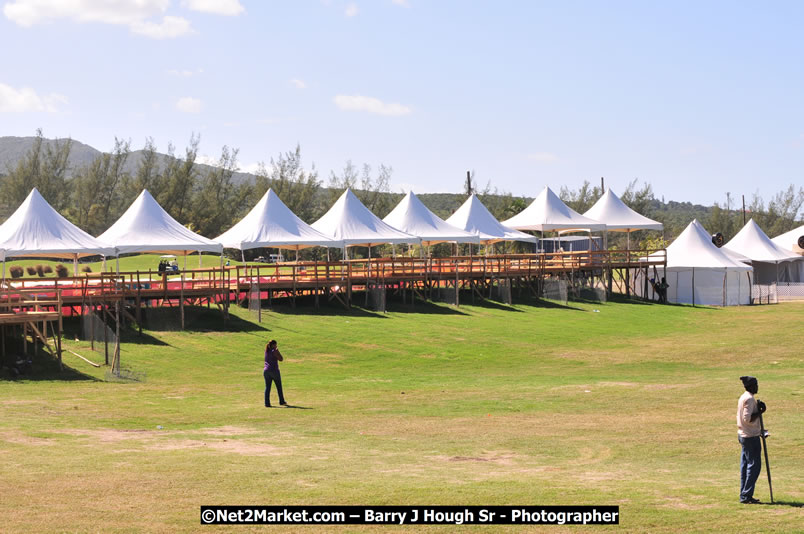 Preparations Continue [One Day To Go] at the Venue & Office - Jamaica Jazz and Blues Festival 2009 - Presented by Air Jamaica - Thursday, January 15, 2009 - Venue at the Aqueduct on Rose Hall Resort &amp; Country Club, Montego Bay, Jamaica - Thursday, January 22 - Saturday, January 24, 2009 - Photographs by Net2Market.com - Barry J. Hough Sr, Photographer/Photojournalist - Negril Travel Guide, Negril Jamaica WI - http://www.negriltravelguide.com - info@negriltravelguide.com...!