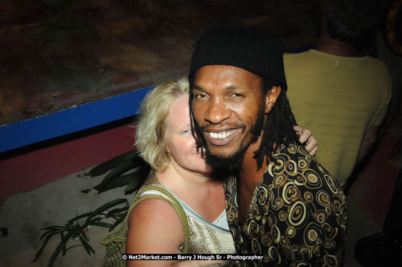 Leroy Sibbles and Gregory Isaacs at Bourbon Beach - Monday, February 11, 2008 - Bourbon Beach, Norman Manley Boulevard, Negril, Westmoreland, Jamaica W.I. - Photographs by Net2Market.com - Barry J. Hough Sr, Photographer - Negril Travel Guide, Negril Jamaica WI - http://www.negriltravelguide.com - info@negriltravelguide.com...!