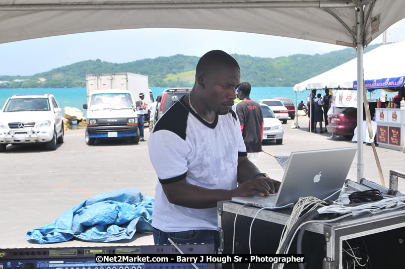 Lucea Cross the Harbour @ Lucea Car Park - All Day Event - Cross the Harbour Swim, Boat Rides, and Entertainment for the Family - Concert Featuring: Bushman, George Nooksl, Little Hero, Bushi One String, Dog Rice and many local Artists - Friday, August 1, 2008 - Lucea, Hanover Jamaica - Photographs by Net2Market.com - Barry J. Hough Sr. Photojournalist/Photograper - Photographs taken with a Nikon D300 - Negril Travel Guide, Negril Jamaica WI - http://www.negriltravelguide.com - info@negriltravelguide.com...!