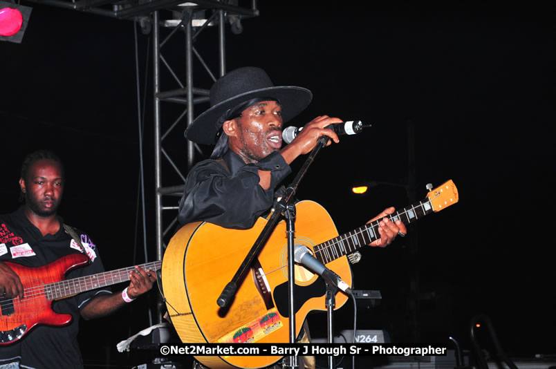 Lucea Cross the Harbour @ Lucea Car Park - All Day Event - Cross the Harbour Swim, Boat Rides, and Entertainment for the Family - Concert Featuring: Bushman, George Nooksl, Little Hero, Bushi One String, Dog Rice and many local Artists - Friday, August 1, 2008 - Lucea, Hanover Jamaica - Photographs by Net2Market.com - Barry J. Hough Sr. Photojournalist/Photograper - Photographs taken with a Nikon D300 - Negril Travel Guide, Negril Jamaica WI - http://www.negriltravelguide.com - info@negriltravelguide.com...!