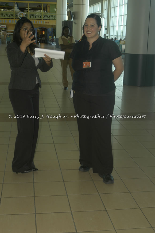  British Airways Inaugurates New Scheduled Service from London Gatwick Airport to Sangster International Airport, Montego Bay, Jamaica, Thursday, October 29, 2009 - Photographs by Barry J. Hough Sr. Photojournalist/Photograper - Photographs taken with a Nikon D70, D100, or D300 - Negril Travel Guide, Negril Jamaica WI - http://www.negriltravelguide.com - info@negriltravelguide.com...!