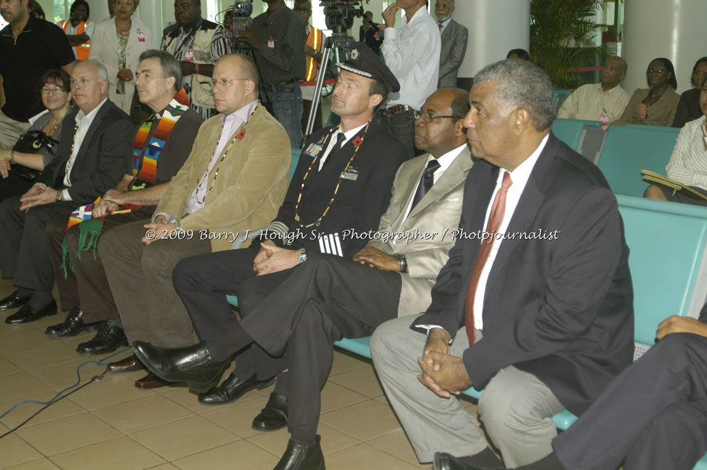  British Airways Inaugurates New Scheduled Service from London Gatwick Airport to Sangster International Airport, Montego Bay, Jamaica, Thursday, October 29, 2009 - Photographs by Barry J. Hough Sr. Photojournalist/Photograper - Photographs taken with a Nikon D70, D100, or D300 - Negril Travel Guide, Negril Jamaica WI - http://www.negriltravelguide.com - info@negriltravelguide.com...!