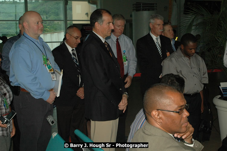 JetBue Airways' Inaugural Air Service between Sangster International Airport, Montego Bay and John F. Kennedy Airport, New York at MBJ Airports Sangster International Airport, Montego Bay, St. James, Jamaica - Thursday, May 21, 2009 - Photographs by Net2Market.com - Barry J. Hough Sr, Photographer/Photojournalist - Negril Travel Guide, Negril Jamaica WI - http://www.negriltravelguide.com - info@negriltravelguide.com...!