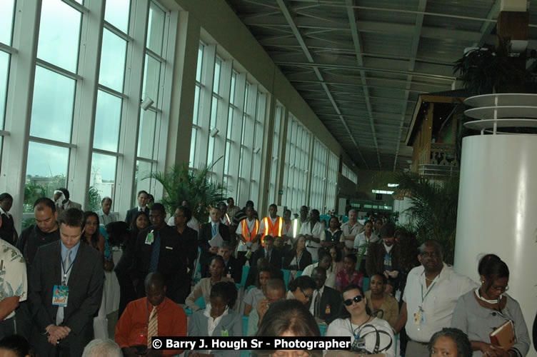 JetBue Airways' Inaugural Air Service between Sangster International Airport, Montego Bay and John F. Kennedy Airport, New York at MBJ Airports Sangster International Airport, Montego Bay, St. James, Jamaica - Thursday, May 21, 2009 - Photographs by Net2Market.com - Barry J. Hough Sr, Photographer/Photojournalist - Negril Travel Guide, Negril Jamaica WI - http://www.negriltravelguide.com - info@negriltravelguide.com...!