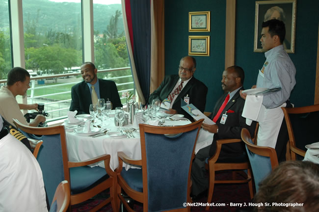 MS Freedom Of The Seas [Royal Caribbean International's - Newest Vessel] Plaques &amp; Keys Ceremony in order to commemorate its first arrival at the Port Montego Bay Photos - Negril Travel Guide, Negril Jamaica WI - http://www.negriltravelguide.com - info@negriltravelguide.com...!