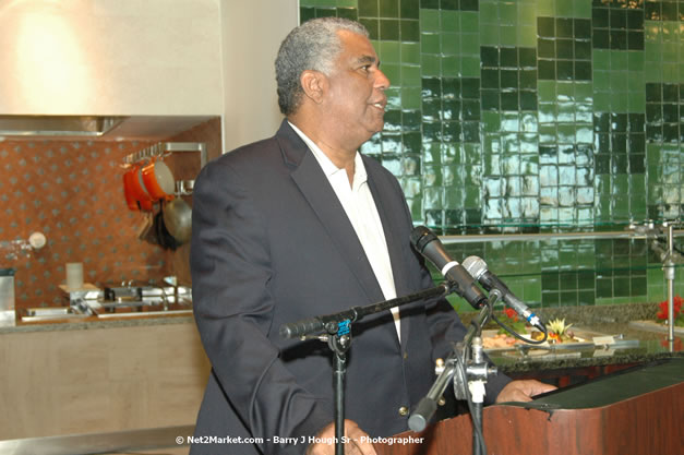 Minister of Toursim Luncheon - Minister of Tourism, Hon. Edmund Bartlett - Director of Tourism, Basil Smith - Saturday, December 15, 2007 - Rose Hall Resort and Country Club, Rose Hall, Montego Bay, Jamaica W.I. - Photographs by Net2Market.com - Barry J. Hough Sr, Photographer - Negril Travel Guide, Negril Jamaica WI - http://www.negriltravelguide.com - info@negriltravelguide.com...!