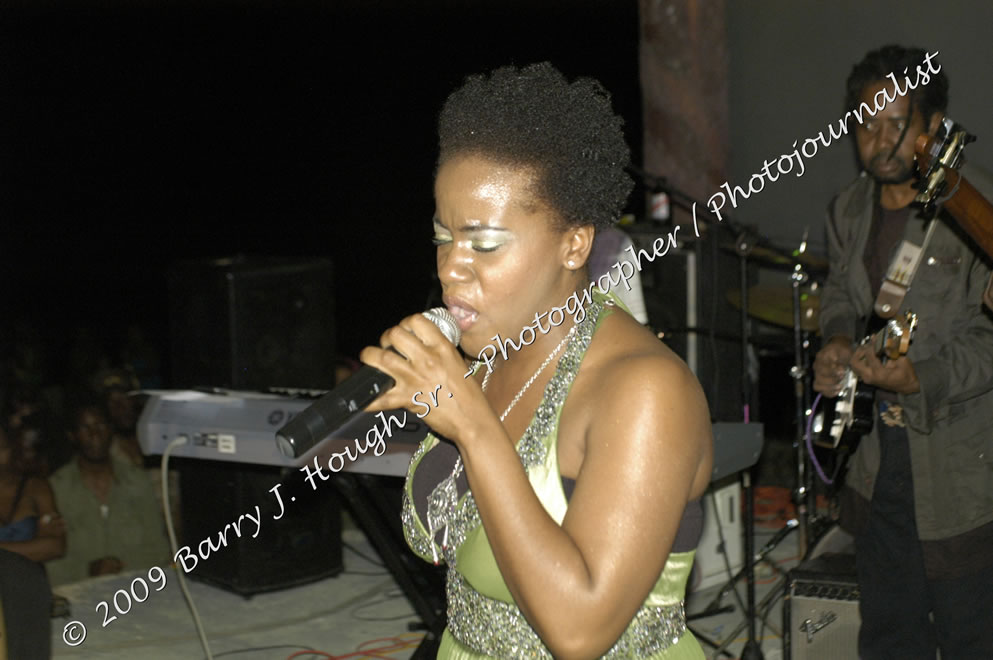  Etana Live in Concert Negril Escape Resort & Spa, Openning Acts: Princess Tia, Ras Slick, and Anthony Able, Backing Band: Strong Hold, One Love Reggae Summer Series, West End, Negril, Westmoreland, Jamaica W.I. - Saturaday, August 18, 2009 - Photographs by Barry J. Hough Sr. Photojournalist/Photograper - Photographs taken with a Nikon D70, D100, or D300 - Negril Travel Guide, Negril Jamaica WI - http://www.negriltravelguide.com - info@negriltravelguide.com...!