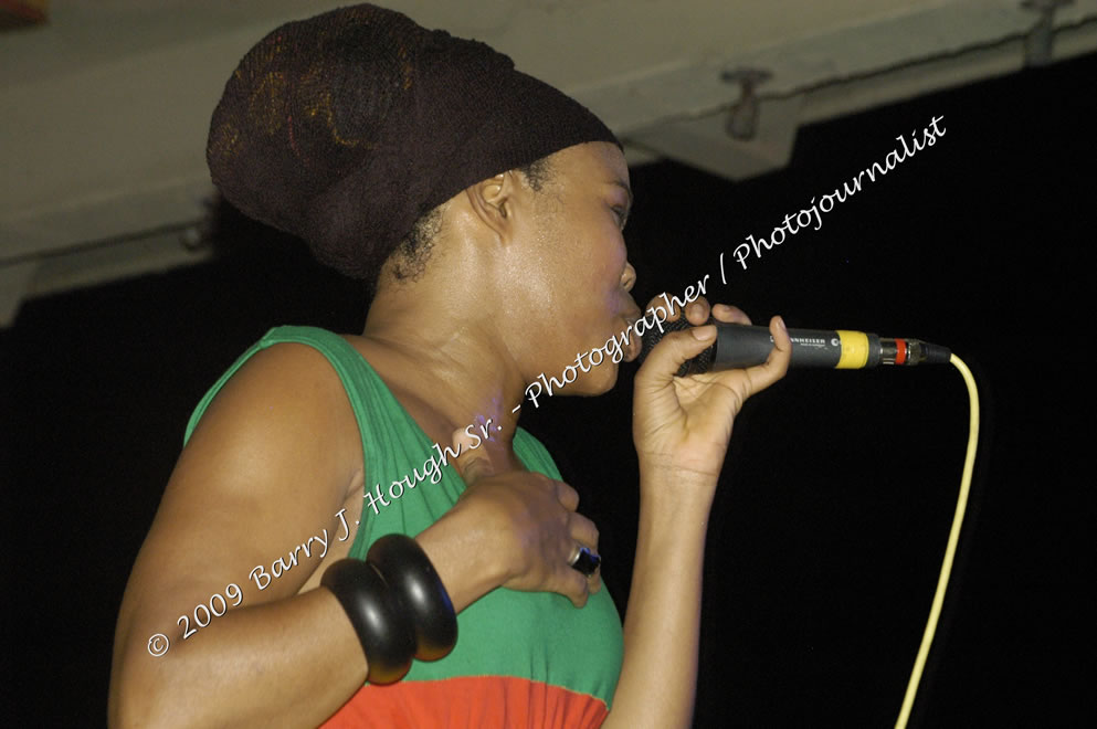  Queen Ifrica "Live in Concert" Negril Escape Resort & Spa, Openning Acts: Edge Michael, and Fyakin, One Love Reggae Summer Series, West End, Negril, Westmoreland, Jamaica W.I. - Tuesday, August 4, 2009 - Photographs by Barry J. Hough Sr. Photojournalist/Photograper - Photographs taken with a Nikon D70, D100, or D300 - Negril Travel Guide, Negril Jamaica WI - http://www.negriltravelguide.com - info@negriltravelguide.com...!