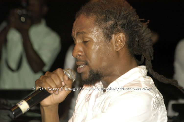 JAH Cure - Live In Concert @ Negril Escape Resort and Spa, December 15, 2009, One Love Drive, West End, Negril, Westmoreland, Jamaica W.I. - Photographs by Net2Market.com - Barry J. Hough Sr, Photographer/Photojournalist - Negril Travel Guide, Negril Jamaica WI - http://www.negriltravelguide.com - info@negriltravelguide.com...!