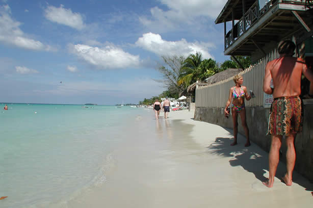 A Photo Walk along Negril's Famous Seven Mile Beach - Negril Travel Guide, Negril Jamaica WI - http://www.negriltravelguide.com - info@negriltravelguide.com...!