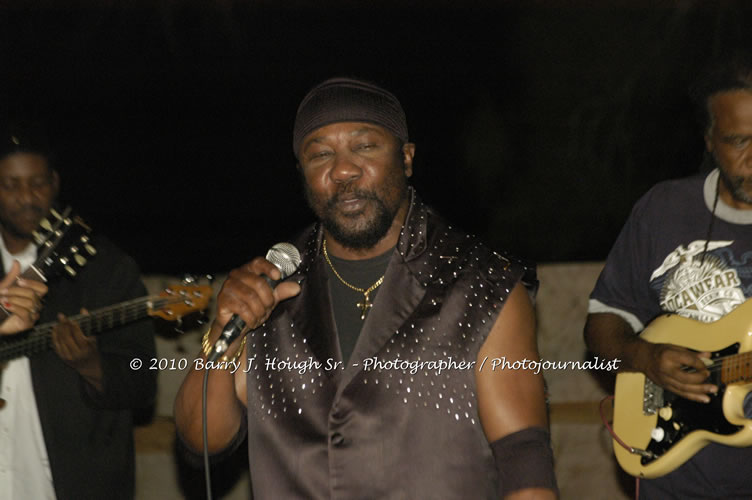 Toots and the Maytals - Grammy Award Winner @ Negril Fest - Presented by Money Cologne Promotions - Special Guest Star Jamaica Michael Jackson, Stama, Adeebe - Backed by Hurricane Band, MC Rev. BB on January 6, 2010 @ Roots Bamboo, Norman Manley Boulevard, Negril, Westmoreland, Jamaica W.I. - Photographs by Net2Market.com - Barry J. Hough Sr, Photographer/Photojournalist - The Negril Travel Guide - Negril's and Jamaica's Number One Concert Photography Web Site with over 40,000 Jamaican Concert photographs Published -  Negril Travel Guide, Negril Jamaica WI - http://www.negriltravelguide.com - info@negriltravelguide.com...!