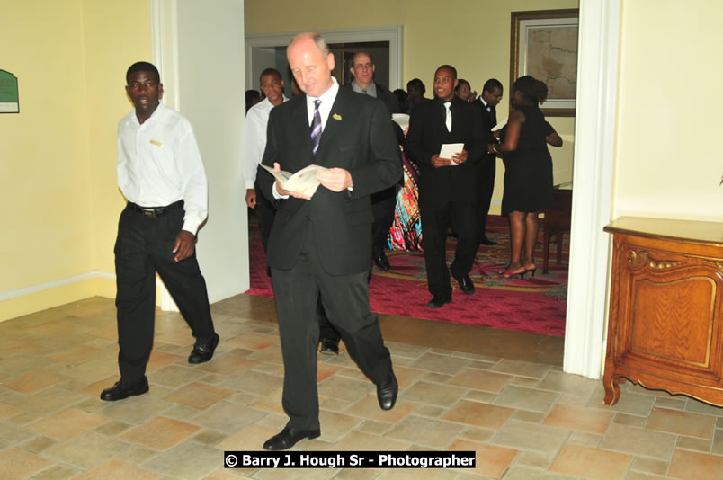 The Ministry of Tourism - Tourism Service Excellence Awards Ceremony held at the Ritz Carlton Rose Rall Golf and Spa Resort, Montego Bay on Friday, April 24, 2009 - Photographs by Net2Market.com - Barry J. Hough Sr. Photojournalist/Photograper - Photographs taken with a Nikon D300 - Negril Travel Guide, Negril Jamaica WI - http://www.negriltravelguide.com - info@negriltravelguide.com...!